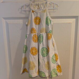 Monica & Andy Citrus Print Dress Size 3